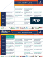 ThinkFest Schedule - III