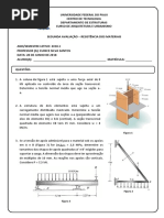 Lista 2 - 2 Avaliação - ResMat Arq