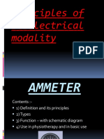 Principles of Bioelectrical Modality