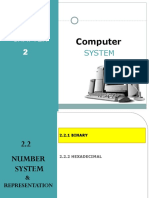 2.2 Number System & Representation - Lect