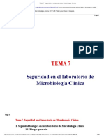 TEMA 7 Seguridad en El Laboratorio de Microbiología Clínica