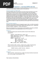 RAWDATA Assignment 2 - Querying IMDB With SQL: Use Your Account On Wt-220.ruc - DK