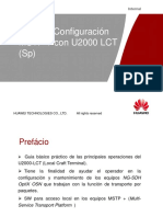 07 - Data Configuration OptiX MSTP (Packet) U2000 LCT (SP) PDF