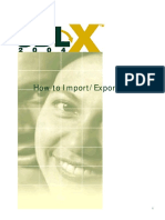 How To Import and Export To Trados