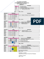 Kalender Akademik Genap 2017