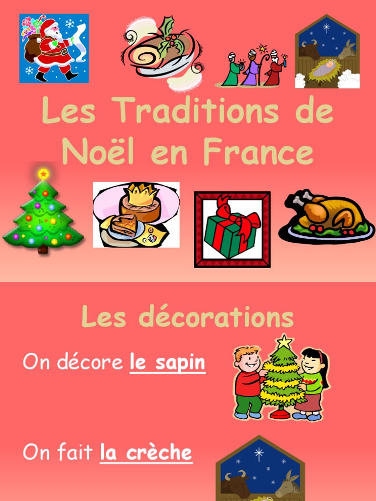 La tradition de Noël en France et dans les pays francophones - La