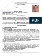 Curriculum Vitae Miguel Pino 05-2018
