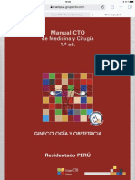 Manual CTO Perú Ginecología y Obstetricia 1°ed 2018