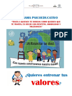 Portada Programa Psicoeducativo