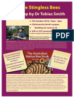 Toby Smith Bee Seminar 2018 Flyer - Final