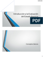 1.1 Introducción A La Evaluación Del Estado Nutricio