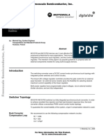 Application Note: AN1989 Rev 0, 03/2004 MC3371 and MC33702 Components Selection Guidelines