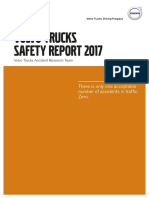 Volvo Trucks Safety Report 2017: There Is Only One Acceptable Number of Accidents in Traffic. Zero