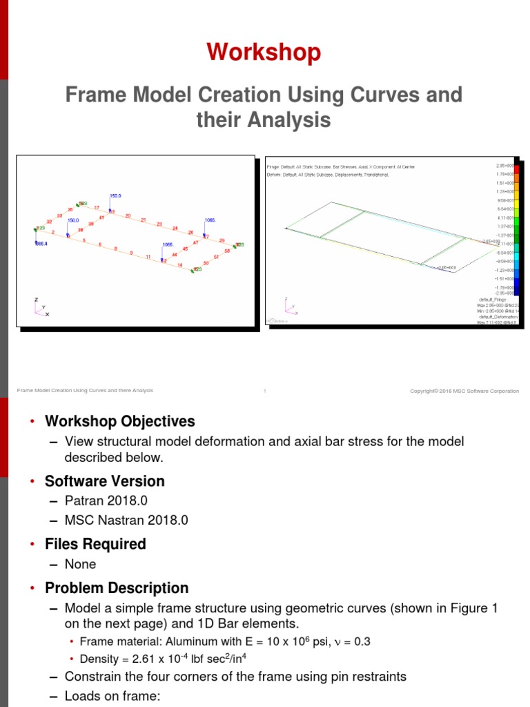 Frame Method Creationg Using Curves and Their Analysis | PDF | Young's ...
