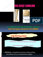 Osteologi Umum Kuliah Pskg