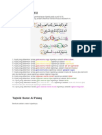 Tajwid Surat Al Fiil