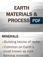 Earth Materials Processes New
