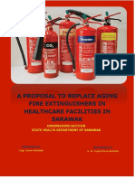 A Proposal To Replace Aging Fire Extinguishers in Healthcare Facilities in Sarawak