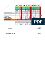 JADWAL TIM SPGDT NOVEMBER 2017