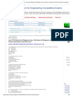 223 TOP Industrial Engineering - Mechanical Engineering Multiple Choice Questions and Answers - MCQs Preparation For Engineering Competitive Exams