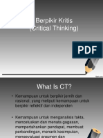 Materi Berpikir Kritis