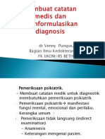 Membuat Catatan Medis Dan Memformulasikan Diganosis