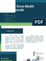 Prediksi Erosi Model Deterministik