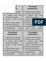 Persiapan melahirkan