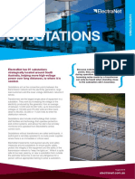 ElectraNet Fact Sheet Substations 2016 PDF