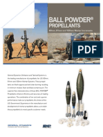 BALL POWDER Propellants 60-81-120mm