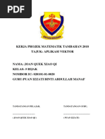 Best Kerja Projek Matematik Tambahan Documents Scribd