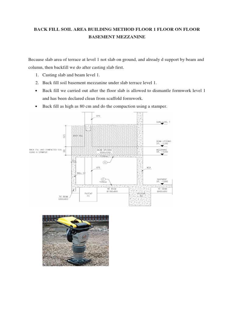 Construction Backfill Guidelines | PDF | Home & Garden | Art
