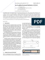 Design and Construction of A Gallium Fixed-Point Blackbody at CENAM