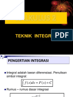 Kalkulus 2 Integral