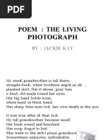 Poem The Living Photograph