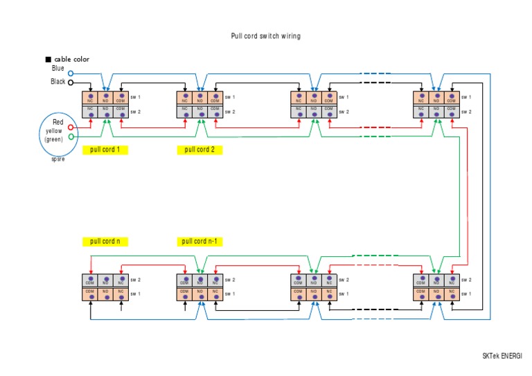 Pull Cord Switch Wiring PDF