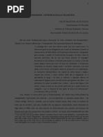 Humanismo, Antropologia e Filosofia