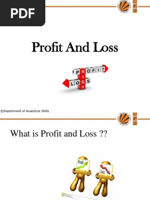 Profit and Loss