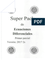 Ejercicios de Ecuaciones Diferenciales Universidad ESPOL Guayaquil-Ecuador