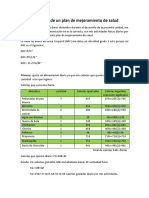 Desarrollo de Un Plan de Mejoramiento de Salud