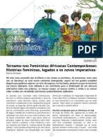 Tornamo-Nos Feministas Africanas Contemporâneas: Histórias Femininas, Legados e Os Novos Imperativos