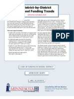 District by District School Funding Trends - October 2010