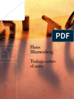 Blumemberg, Hans - Trabajo Sobre El Mito