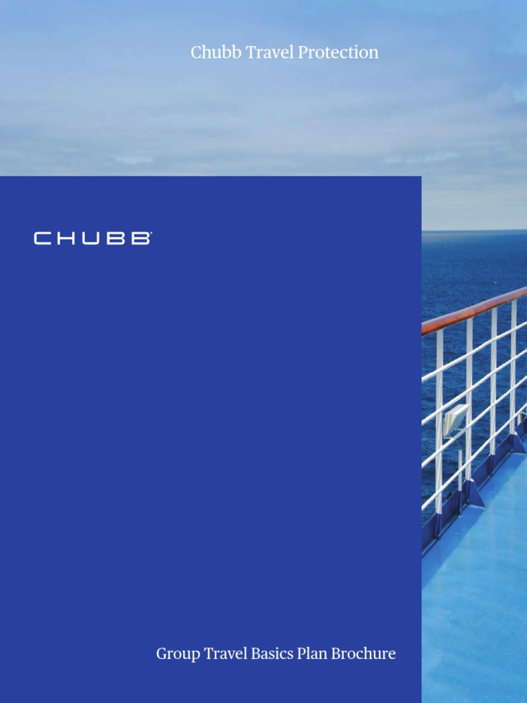 chubb travel insurance brochure malaysia