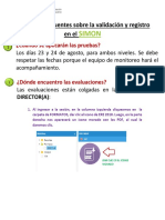 Evaluación Regional El 23 y 24 de Agosto 2018