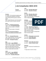 Calendário Competições CBHG 2018 PDF