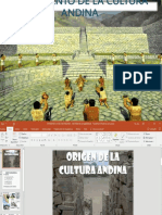 La Cultura Andina Elaborado Por Lic. Rolando Ramos Nación