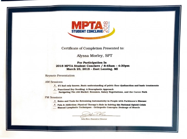 MPTA Student Conclave Highlights | PDF