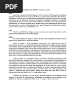 Abayon v. HRET Electoral Tribunal - 612 SCRA 375 - February 11, 2010 Facts