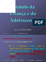 Estatuto Da Criança e Do Adolescente: (Lei Nº 8.069/1990)